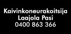 Kaivinkoneurakoitsija Laajola Pasi logo